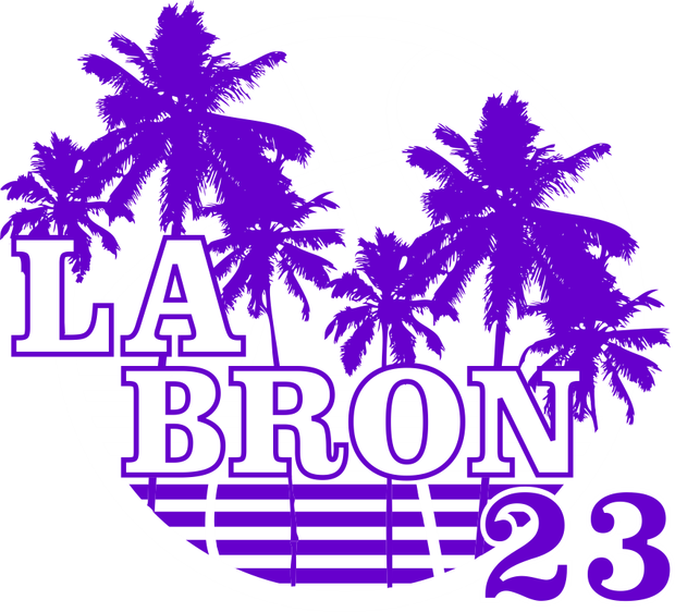 LA Bron 23 Adult-Tshirt