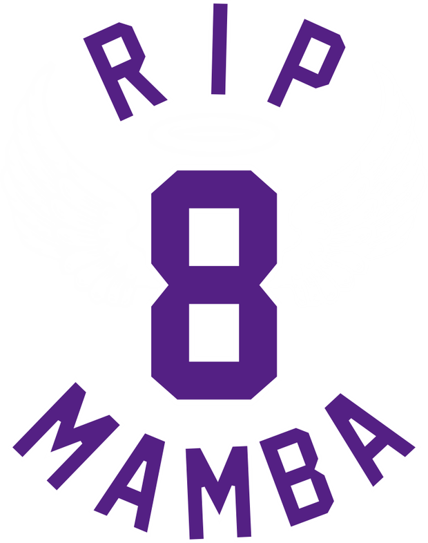 RIP Mamba 8 Adult-Tshirt