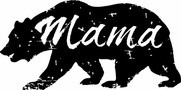 Mama Bear Distressed Mother&