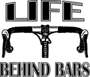 Life Behind Bars Funny Bike Bicycle Funny Adult-Tshirt