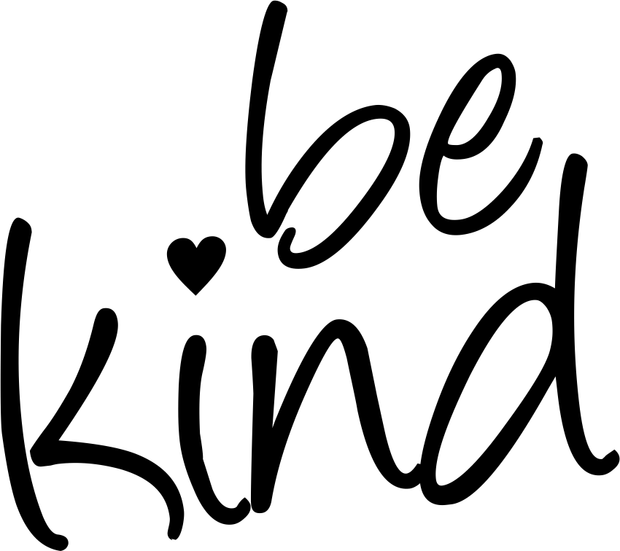 Be Kind Heart Adult-Tshirt