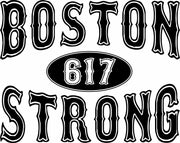 Boston Strong 617 Adult-Tshirt