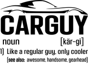 Carguy Definition Of Car Guy Funny Gearhead Adult-Tshirt