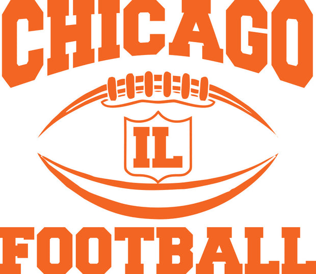 City Of Chicago Illinois Football Adult-Tshirt