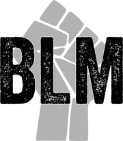 Fist BLM Black Lives Matter Adult-Tshirt