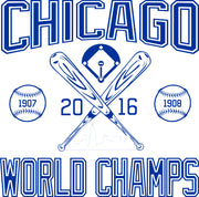 Chicago World Champs 2016 Adult-Tshirt