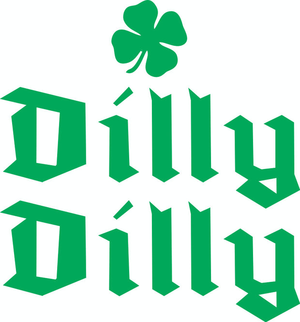 Dilly Dilly Shamrock Adult-Tshirt