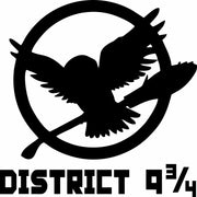 District 9 3/4 Funny Adult-Tshirt