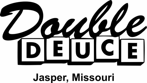 Double Deuce Jasper Missouri Adult-Tshirt