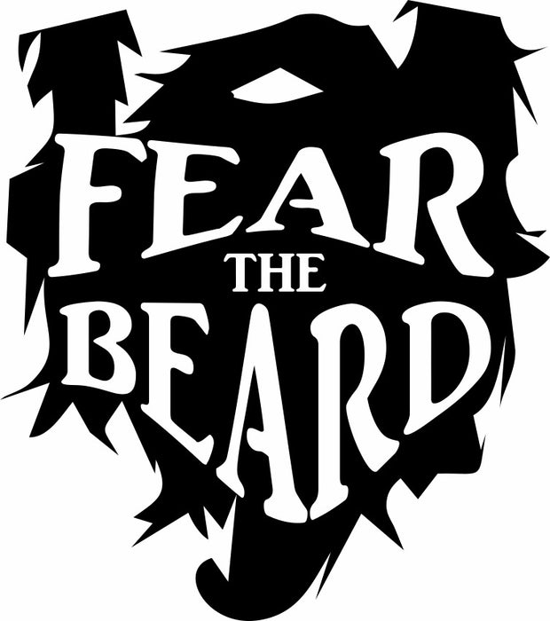 Fear The Beard Adult-Tshirt