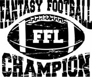 Fantasy Football Champion FFL Champion Adult-Tshirt