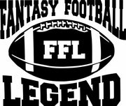 Fantasy Football Legend FFL Legend Adult-Tshirt