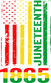 Juneteenth Flag 1865 Black History Pride Gift Idea Adult-Tshirt