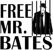 Free Mister Bates Downton Abbey Inspired Adult-Tshirt