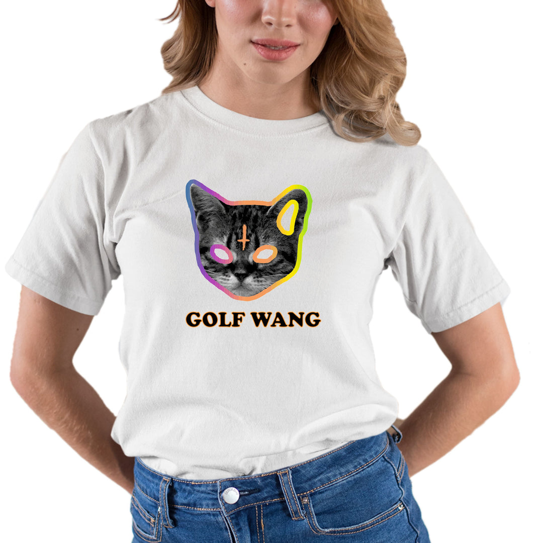 Golf Wang Cat Wolf Gang OFWGKTA Odd Future Adult Tshirt Thealmighteecom