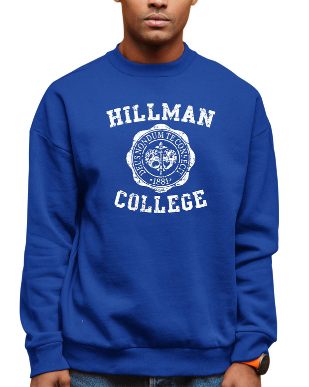Hillman College Retro Sweatshirt Thealmighteecom