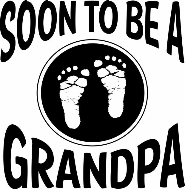 Soon To Be A Grandpa New Grandfather Adult-Tshirt