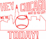 Hey Chicago We're World Champs Today Adult-Tshirt