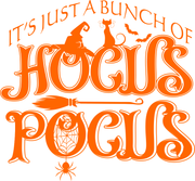 It's Just A Bunch Of Hocus Pocus Halloween Adult-Tshirt
