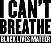 I Can't Breathe Black Lives Matter Adult-Tshirt