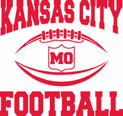 City Of Kansas City Missouri Football Adult-Tshirt