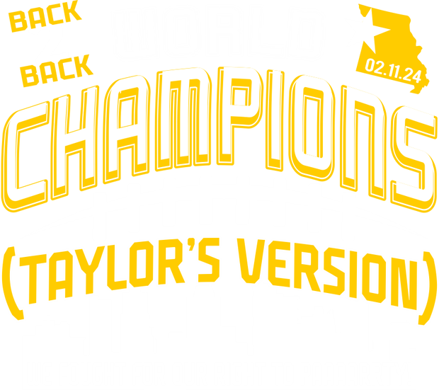 Back To Back World Champions Taylor&