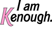 I Am Kenough Adult-Tshirt