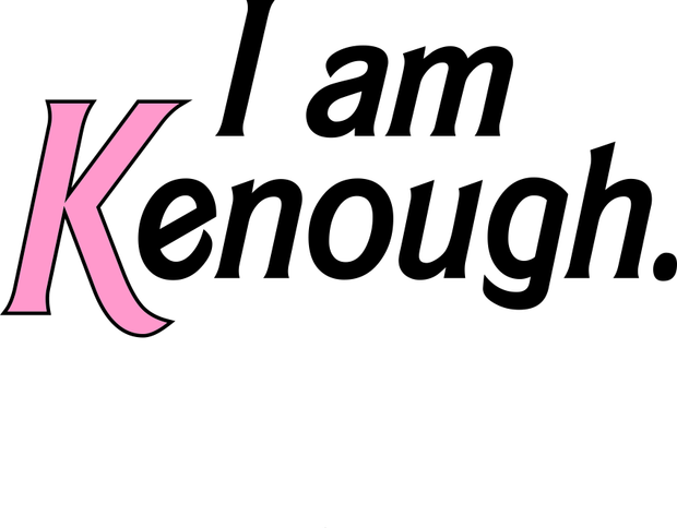 I Am Kenough Adult-Tshirt