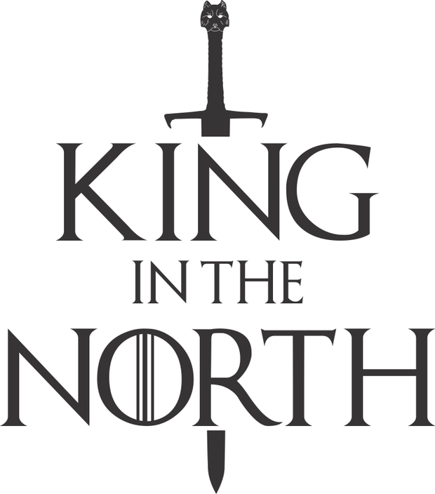 King In The North Adult-Tshirt