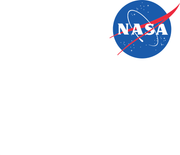 NASA Blue Meatball Left Chest Logo Adult-Tshirt