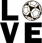 Love Soccer Adult-Tshirt