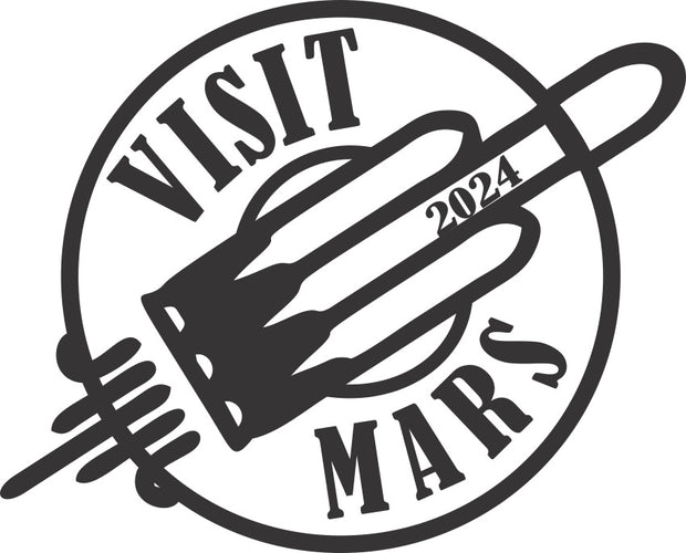 Visit Mars Adult-Tshirt