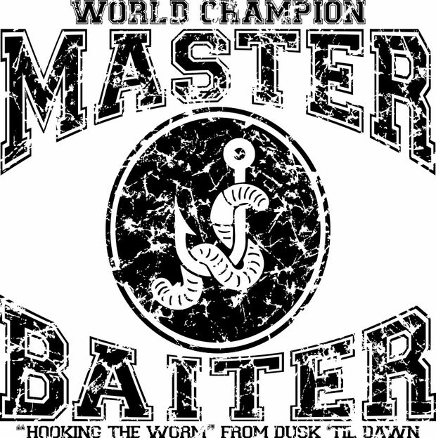 World Champion Master Baiter Fishing Adult-Tshirt