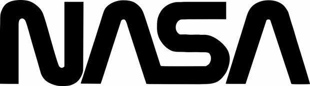 Nasa Worm Logo Adult-Tshirt