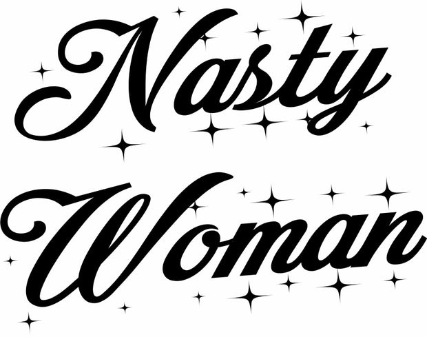 Nasty Woman Funny Trump Quote Adult-Tshirt