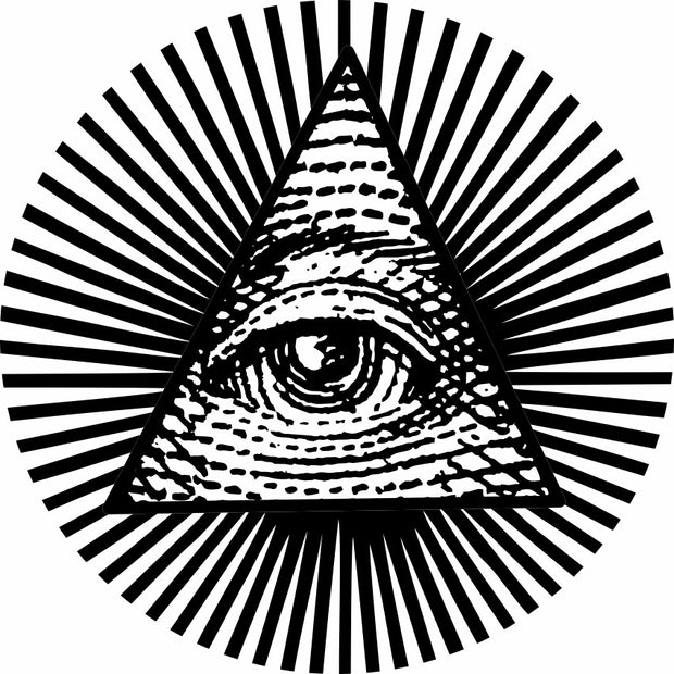 Eye Of Providence All Seeing Eye Adult-Tshirt