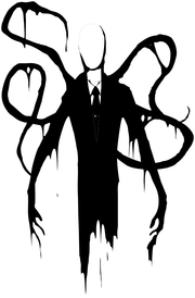 Slender Man Adult-Tshirt