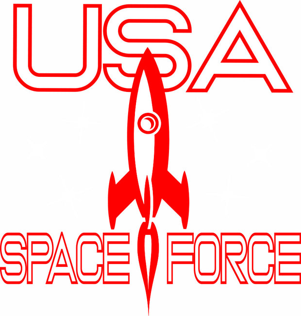 USA Space Force Adult-Tshirt