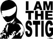 I Am The Stig Adult-Tshirt