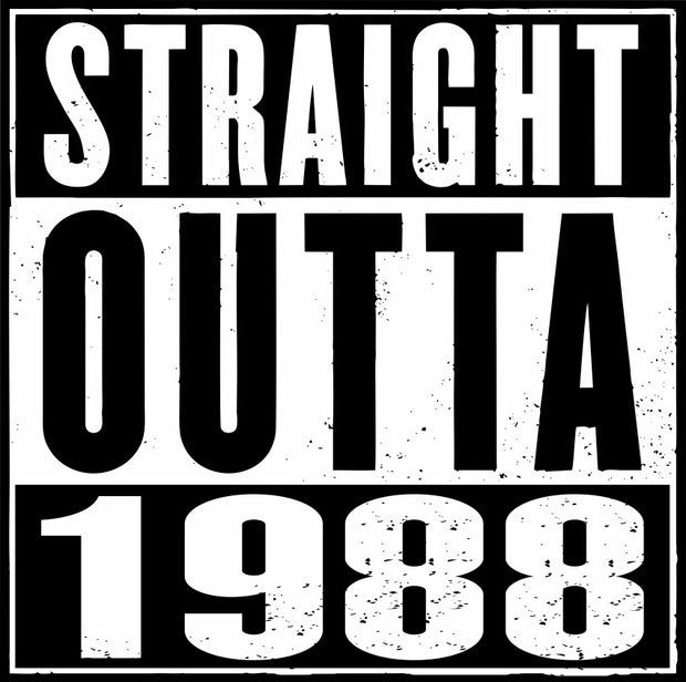 Straight Outta 1988 Adult-Tshirt