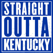 Straight Outta Kentucky Adult-Tshirt