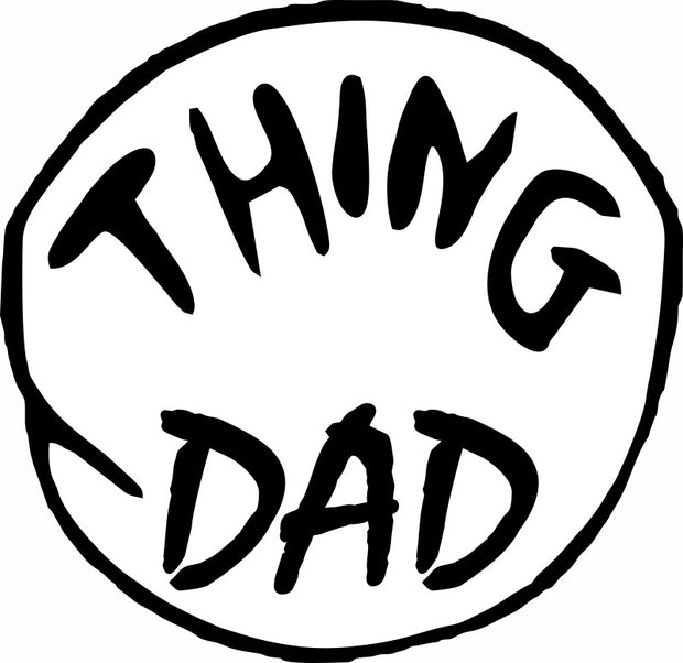 Thing Dad Adult-Tshirt