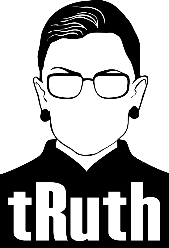 RBG Ruth Bader Ginsburg tRuth Adult-Tshirt