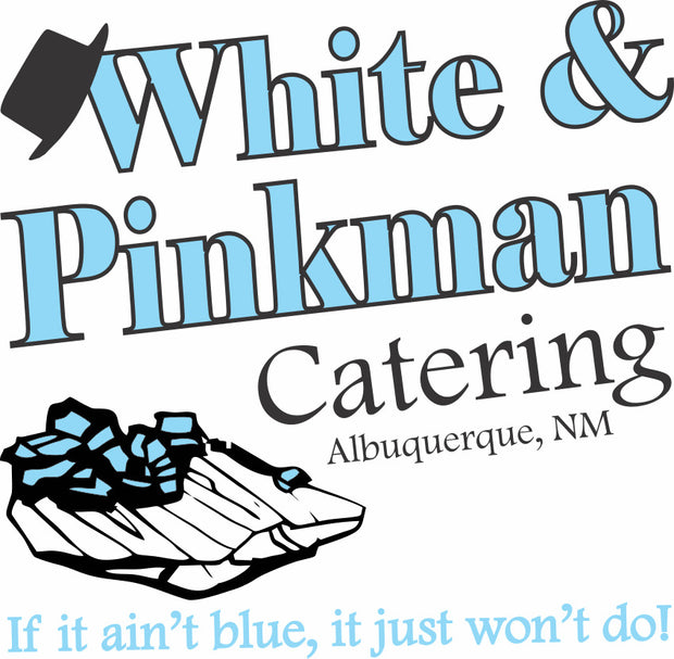 White & Pinkman Catering Funny Adult-Tshirt