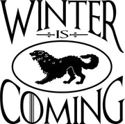 Winter Is Coming Adult-Tshirt