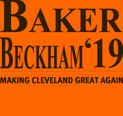 Baker Beckham 2019 Making Cleveland Great Again Adult-Tshirt