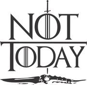 Not Today God Of Death Adult-Tshirt