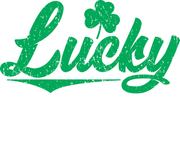 Lucky Shamrock St. Patrick's Day Adult-Tshirt